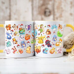 Pokemon Cup, Kids Mug, Gift Idea